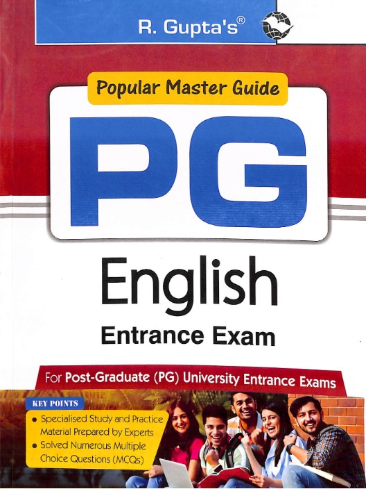 R Guptas Popular Master Guide PG English Entrance Exam 2026 Edition